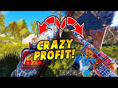 SILENT RAIDING FOR PROFIT ON RUSTAFIED MEDIUM - Rust VANILLA RAIDS