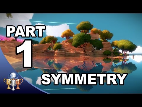 The Witness Walkthrough #1 -  Symmetry & Puzzle Solutions (Activating Symmetry Laser)