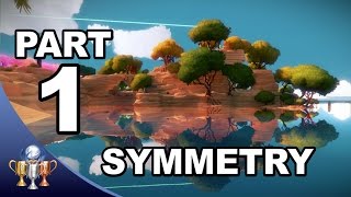 The Witness Walkthrough #1 -  Symmetry &amp; Puzzle Solutions (Activating Symmetry Laser)