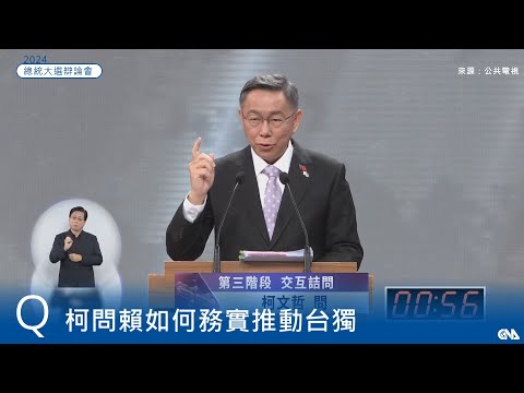 柯文哲問中共為何幫做假民調 侯友宜：與國民黨無關