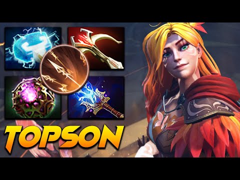 Topson Windranger Amazing Focus Fire - Dota 2 Pro Gameplay [Watch & Learn]