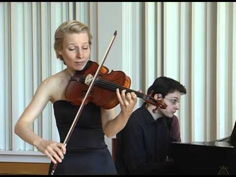 Helena Baillie and Michael Bukhman play Brahms Sonata Op. 120/1