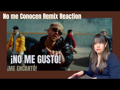 NO ME CONOCEN (REMIX) - BANDIDO, DUKI, REI, TIAGO PZK / MX 🇲🇽 Reacción & Crítica