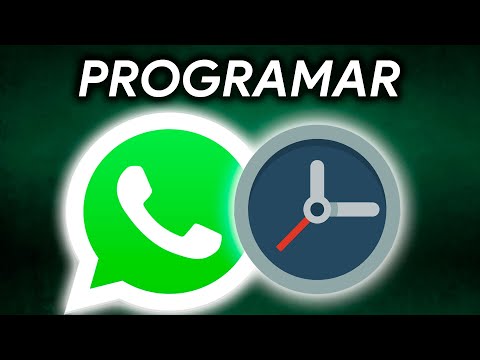 Cómo PROGRAMAR MENSAJES en WHATSAPP!