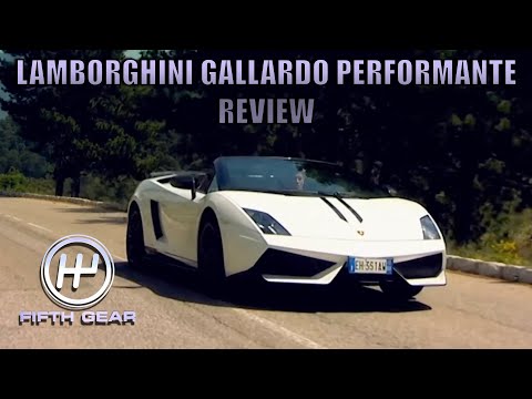 Lamborghini Gallardo Performante Review | Fifth Gear Classic