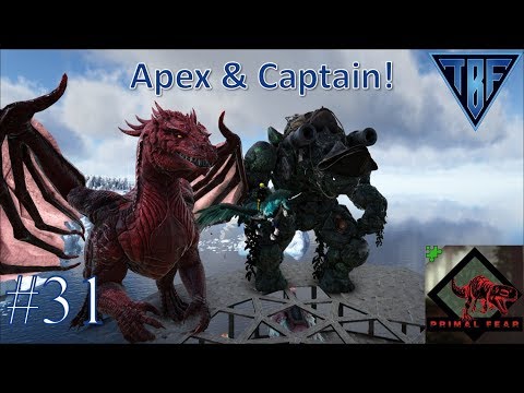 Captain Black Boulder and Apex Dragon! E31 Primal Fear Island - TBF Primal- Ark Survival Evolved