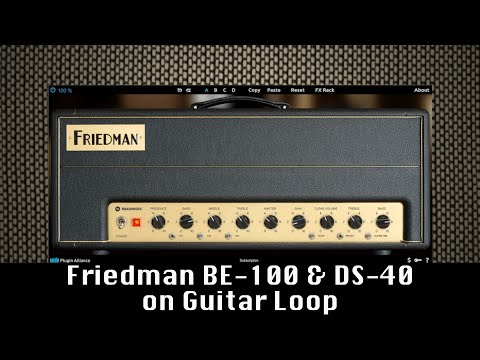 Plugin Alliance Friedman BE-100 & DS-40 on Guitar Loop | 8 Presets from New Plugin Alliance Amps