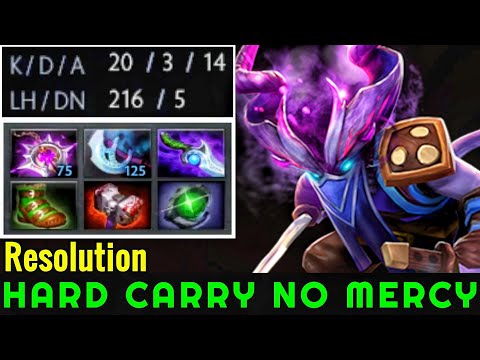 Resolution [Riki] Hard Carry No Mercy Cancer Style Build 7.22 Dota 2