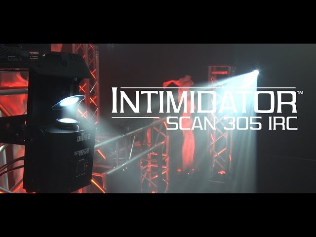 Vidéo teaser pour Intimidator Scan 305 IRC by CHAUVET DJ