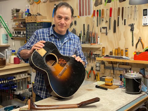 An interesting 1933 L-00 in detail with Mark Stutman