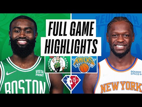 CELTICS at KNICKS | FULL GAME HIGHLIGHTS | October 20, 2021