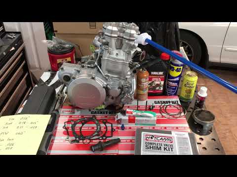Project YFZ 450 top end rebuild tips