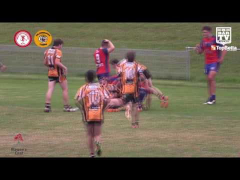 2016 ICRL Round 8 U18's Highlights - Western Suburbs Devils v Helensburgh Tigers