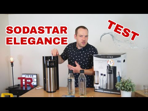 Sodastar Elegance im Test Review / Wassersprudler mit Glasflaschen von Aldi