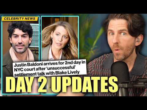 Blake Lively v Justin Baldoni DAY 2 Settlement Conference - No Blake In Sight