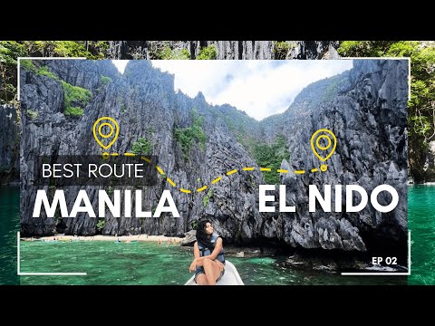 How to go to El Nido from Manila? with Beach side resort tour #elnidopalawan #philippines