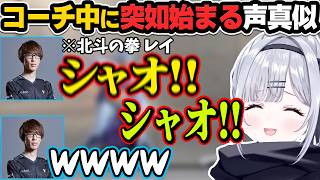コーチング中に突然スイッチが入って「謎キャラ」の声真似をするマゴコーチがオモロすぎるて笑うすみれｗ、一緒声真似をする【花芽すみれ/マゴ/ぶいすぽ切り抜き/スト６】