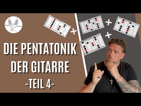 Die Pentatonik der Gitarre: ''A-Moll Pentatonik - 4.Position'' | Einfache Übung