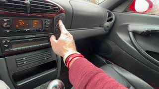 1997 Porsche Boxster Functions