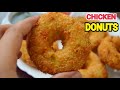 CHICKEN DONUTS || Lunch Box Recipe || Easy Donuts by (YES I CAN COOK) #ChickenDonuts #Donuts