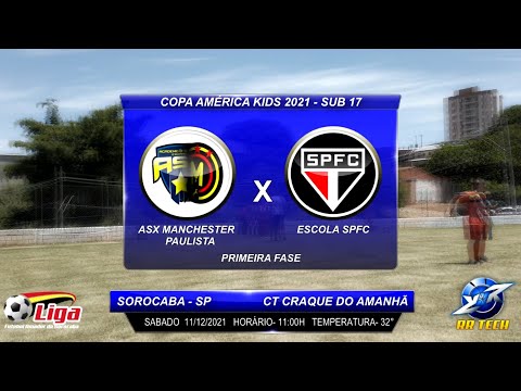 ASX MANCHESTER PAULISTA X ESCOLA SPFC - SUB-17