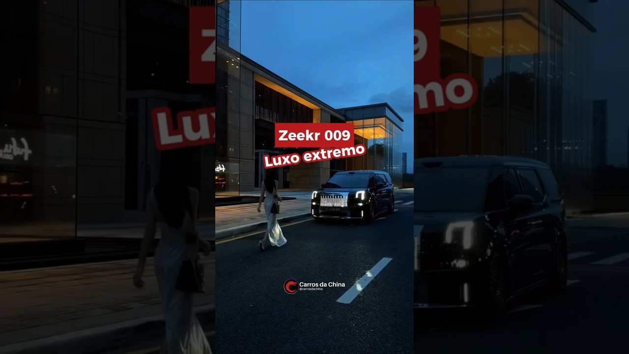 Zeekr 009: elétrico de 6 lugares roda até 822 km no ciclo chinês