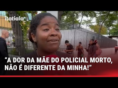 Mother identifies son's body killed in mega-operation in Rio de Janeiro and makes a powerful outb...