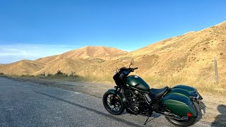Morning riding from desert to forest part 2