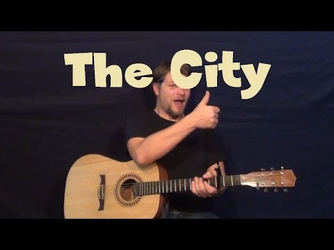 The City (Ed Sheeran) Easy Guitar Lesson How to Play Tutorial