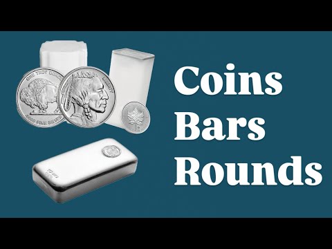 Silver Coins vs Bars vs Rounds — What’s the Difference?