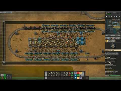 Factorio - A Train to Burn Wood with Bots