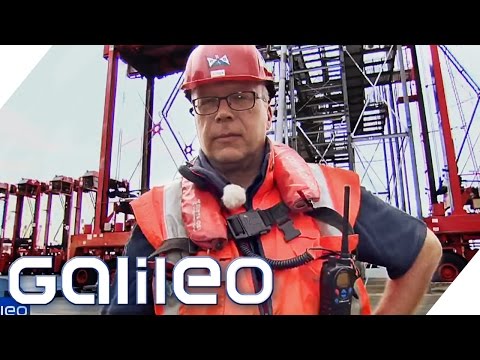 Germany's most dangerous jobs: The mooring lineman | Galileo | ProSieben