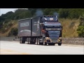 Freightliner Argosy ISX 620 With 7 Inch Pipes And Loud Jakes Mean Looking Machine