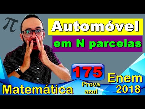 Enem 2018 - Questão 175 - Sistema de equações - prova azul de matemática