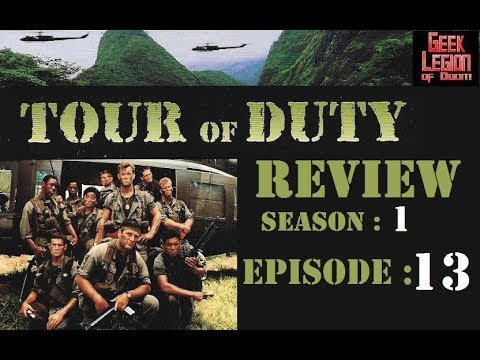 TOUR OF DUTY : S01E13 'USO DOWN' ( Cynthia Bain ) TV Episode Review