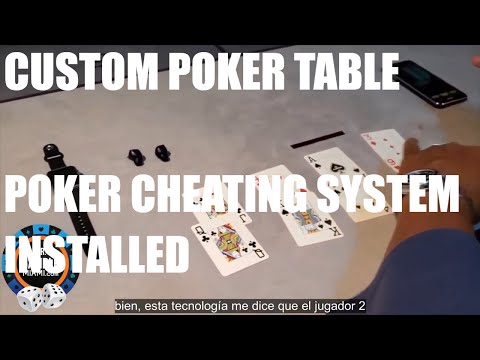 BUILDING a Custom Poker Table With Cheating System Inside Call: 786 656 6999