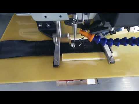 Швейный автомат для пошива сверхтяжелых материалов Autosew ASM-3515-3020-HK (с горячим ножом обрезки нити) video