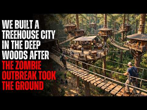 We Built a Treehouse City in the Deep Woods After the Zombie Outbreak Took the Ground – Creepypasta