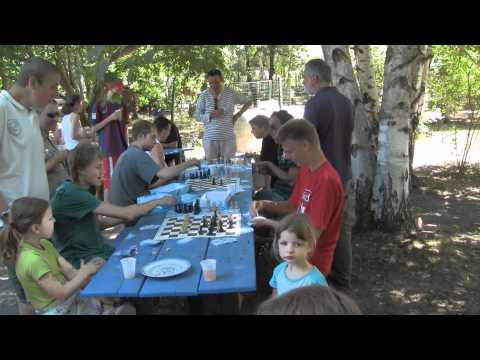 Potje raindropchess in frankrijk