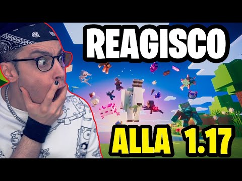 REAGISCO ALLA 1.17 su MINECRAFT CAVES & CLIFFS  ITA *capra*