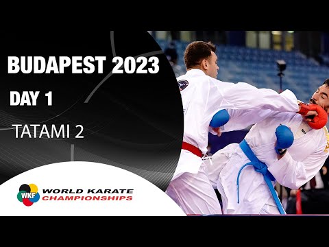 KARATE World Championships | Day 1 – Tatami 2 | WORLD KARATE FEDERATION