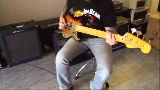 Video thumbnail for Fender American Vintage 57 Precision Bass 2 Color Sunburst - João Baptista - MG by Good Music Instrumentos Musicais