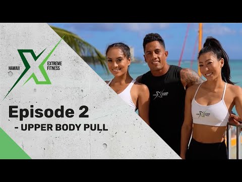 10 Minute Upper Body Pull Workout (dumbbells & resistance band) | HAWAII EXTREME FITNESS