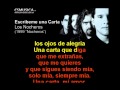 Los Nocheros - Escribeme una carta - Karaoke