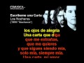 Los Nocheros - Escribeme una carta - Karaoke