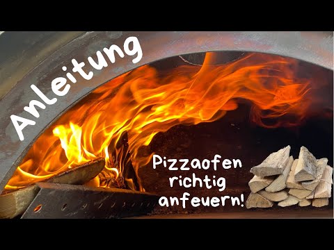 Pizzaofen richtig anfeuern!! Tipps und Tricks🔥
