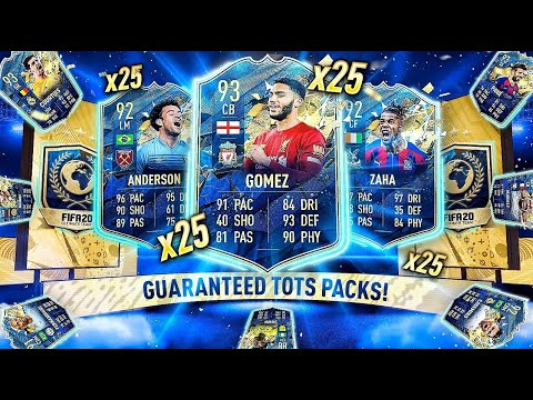 What do you get from 25 Guaranteed Team Of The Season Community Packs?