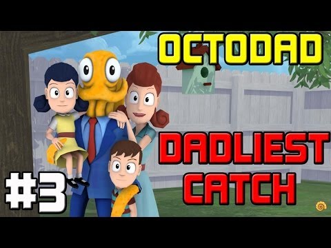 Octodad: Dadliest Catch Walkthrough Part 3 - Off To The Shops