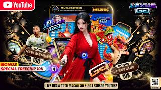 LIVE TOTO MACAU 🔴 LIVE DRAW TOTO MACAU 🔴 LIVE MACAU 🔴LIVE DRAW TOTO MACAU 4D 🔴 L