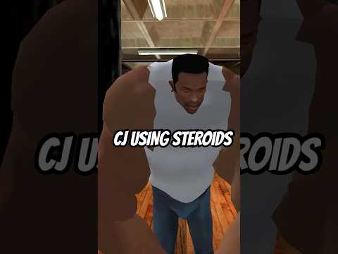 What Happens If CJ Uses Steroids? #gta #gtasanandreas #gtamods
